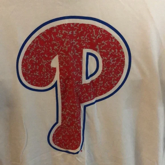Philadelphia Phillies MLB Notebook Tee Shirt Men’s Large White - Picture 3 of 8